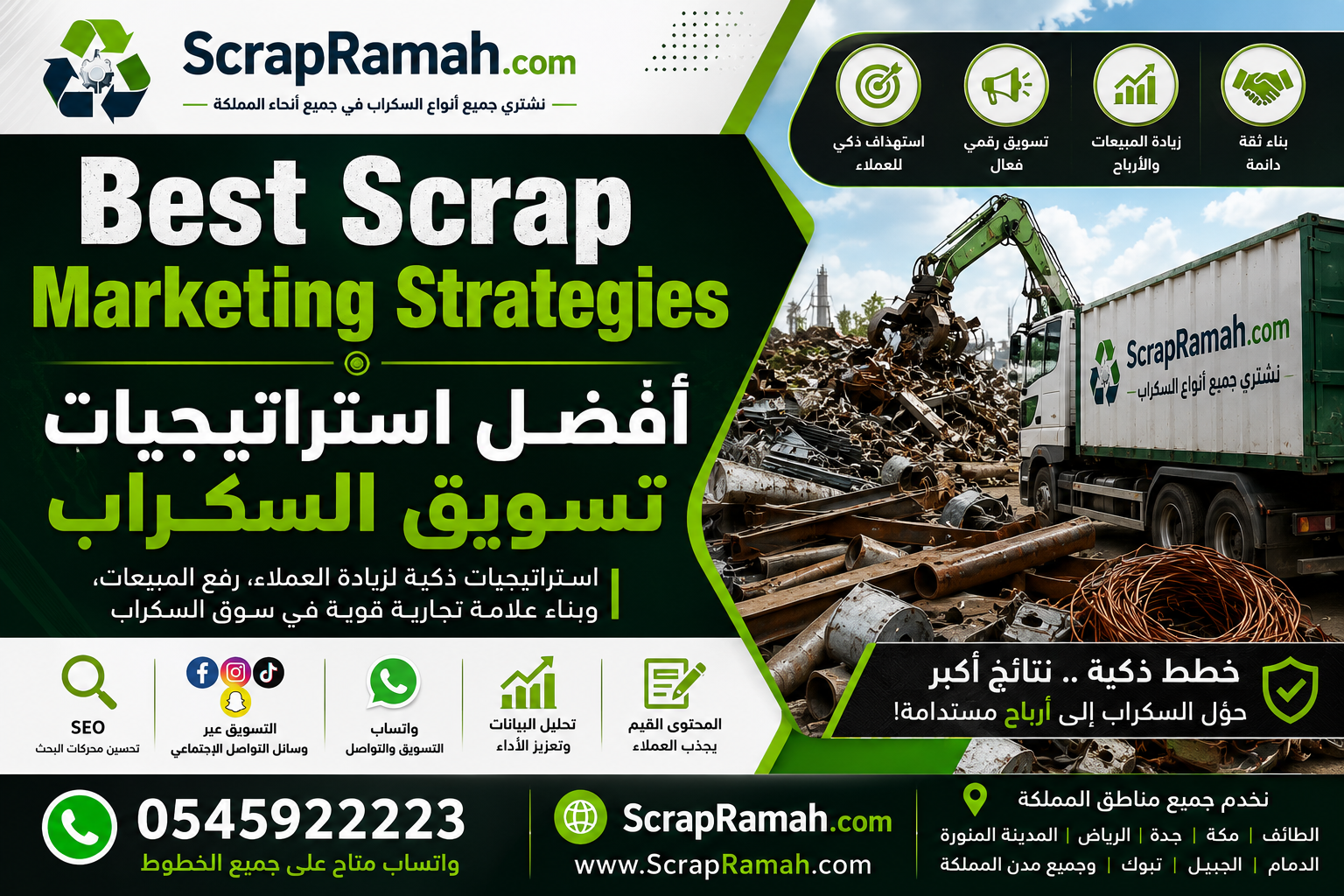 Best Scrap Marketing Strategies - أفضل استراتيجيات تسويق السكراب 