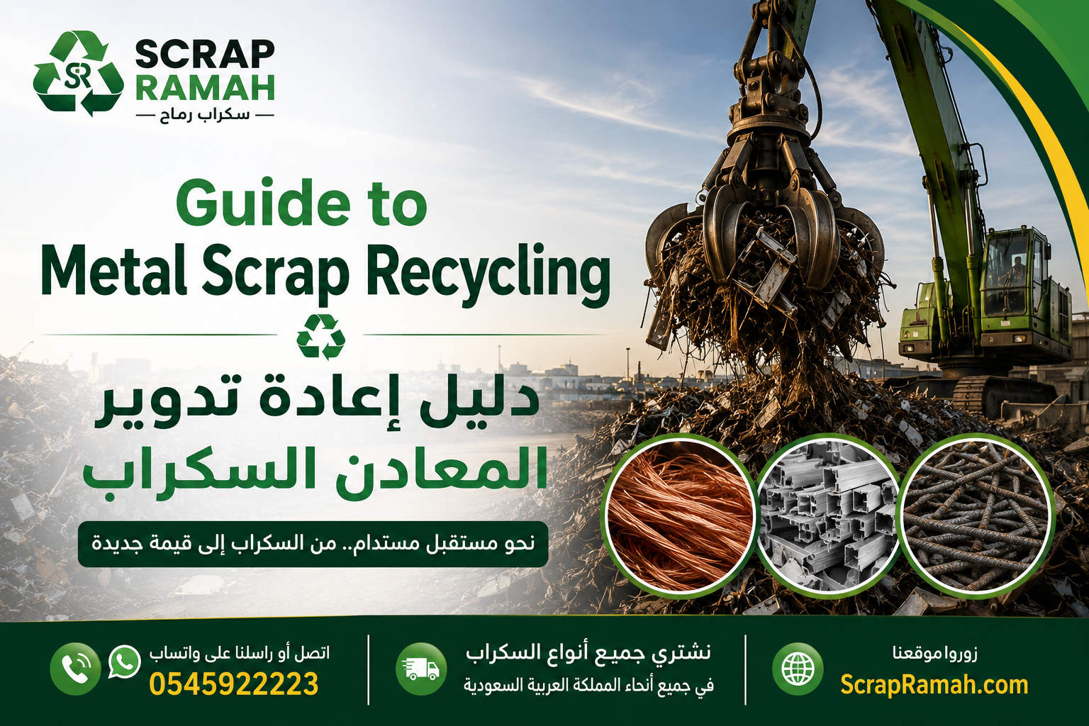 Guide to Metal Scrap Recycling | دليل إعادة تدوير المعادن السكراب 