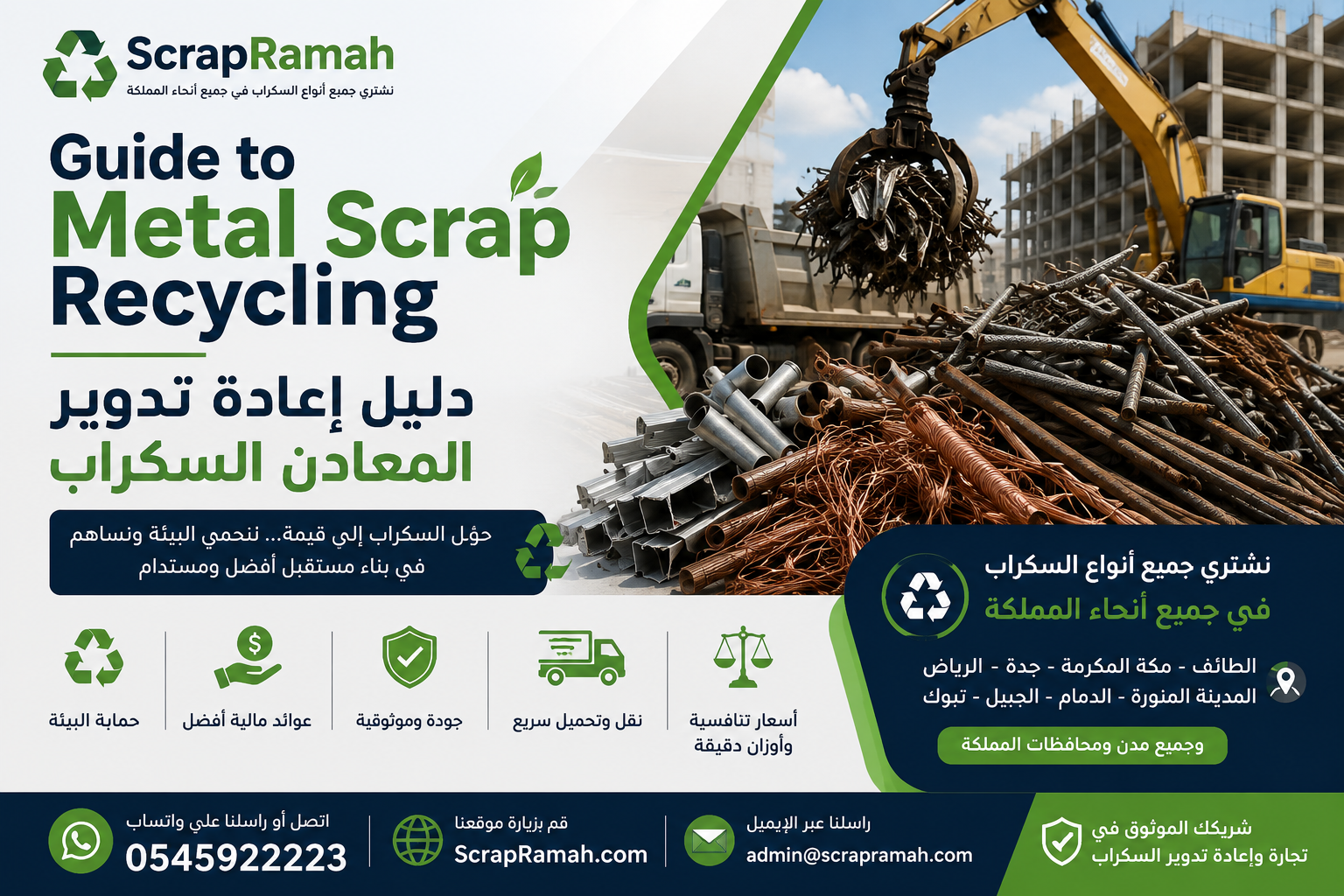 Sell Scrap from Construction Sites | بيع سكراب مواقع البناء