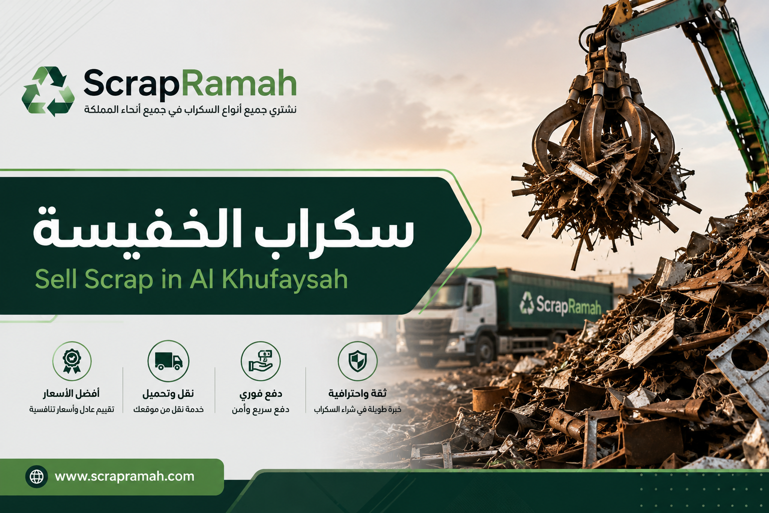 Sell Scrap in Al Khufaysah