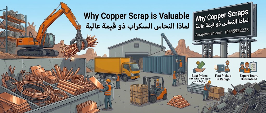 لماذا النحاس السكراب ذو قيمة عالية؟ | Why Copper Scrap is Valuable