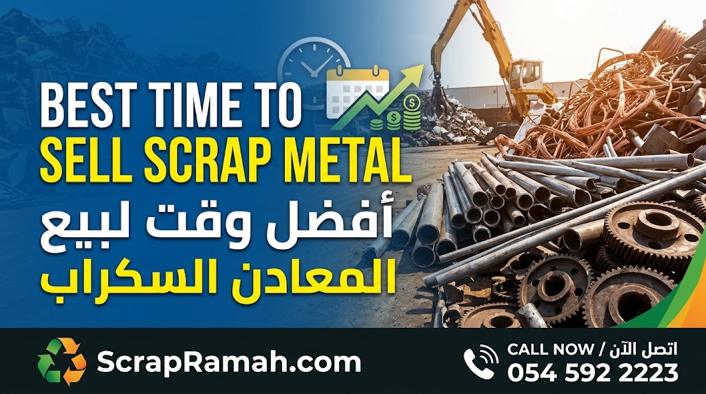 أفضل وقت لبيع المعادن السكراب | Best Time to Sell Scrap Metal
