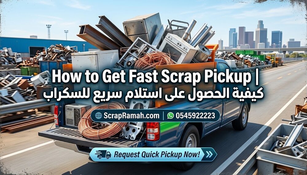 How to Get Fast Scrap Pickup | كيفية الحصول على استلام سريع للسكراب