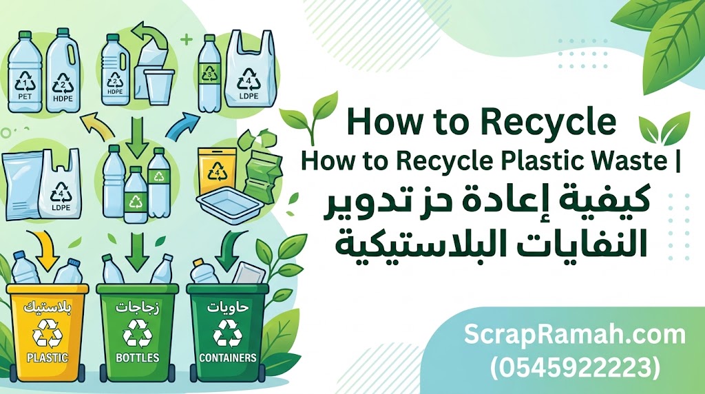 كيفية إعادة تدوير النفايات البلاستيكية | How to Recycle Plastic Waste