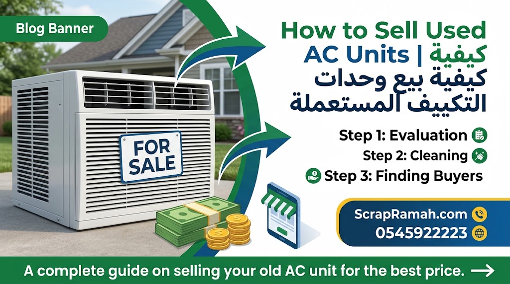 كيفية بيع وحدات التكييف المستعملة وتحقيق أفضل قيمة | How to Sell Used AC Units