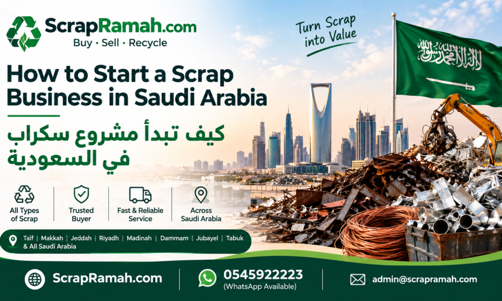 How to Start a Scrap Business in Saudi Arabia | كيف تبدأ مشروع سكراب في السعودية