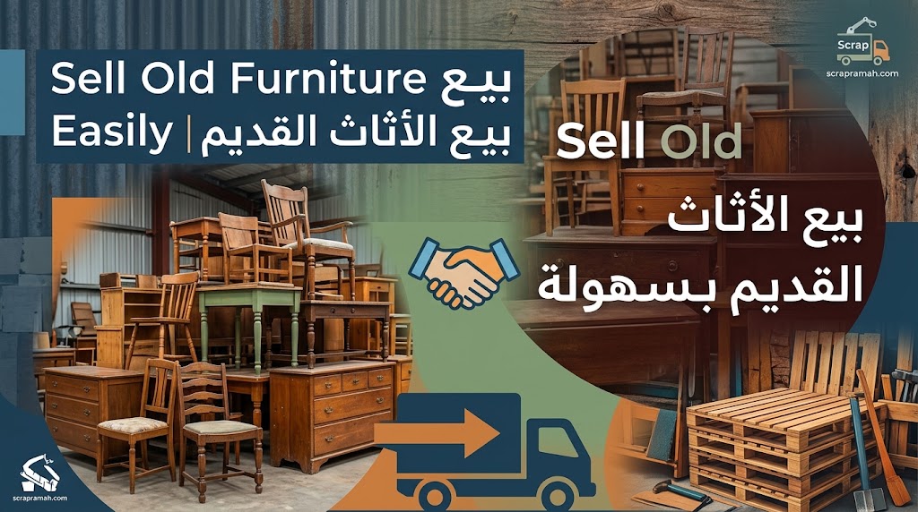 بيع الأثاث القديم بسهولة | دليل عملي للحصول على أفضل قيمة والتخلص منه بسرعة